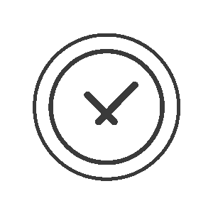 Clock icon indicating time or scheduling